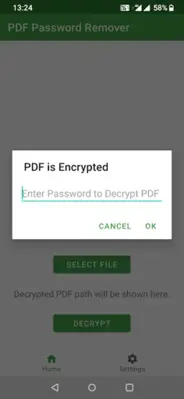 PDF Password Remover android App screenshot 2