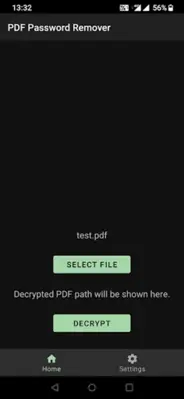 PDF Password Remover android App screenshot 3